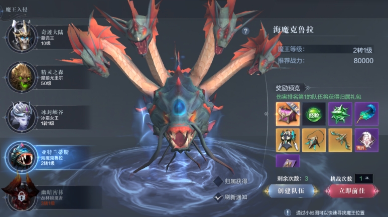 全民奇迹2哪些副本需要组队
