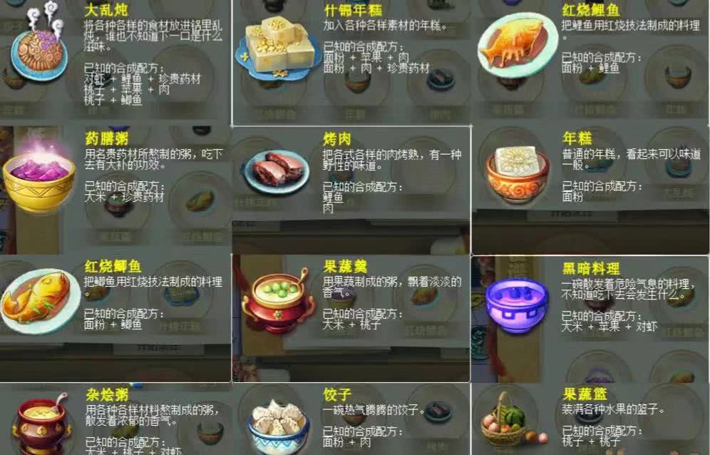 梦幻西游新春烹饪有什么用